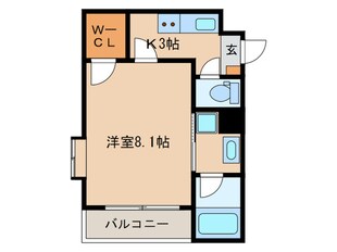 ベルビレッジ覚王山の物件間取画像